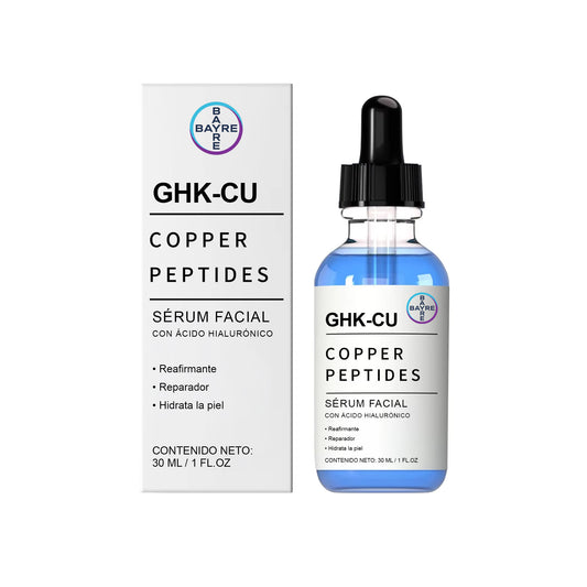 Sérum GHK-Cu | Péptido de Cobre + Titanio + Ácido Hialurónico | 30ml